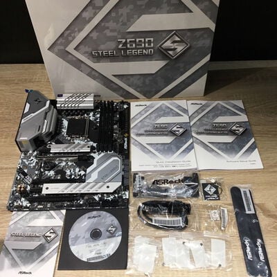 【松山環状枝松店】中古  ASRock Z690 Steel Legend (Z690 1700 ATX DDR4) 148230 