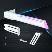 EZDIY  ARGB Graphics Card Holder 341- White YIHPI341-1 (ホワイト) 