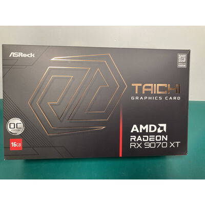 【富山本郷店】中古  ASRock RX9070XT TC 16GO Taichi 16GB OC (RX9070XT 16G) 176935 