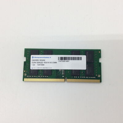 【浜松店】中古  PC4-25600 16GB ノート用(DDR4-3200) 158772 