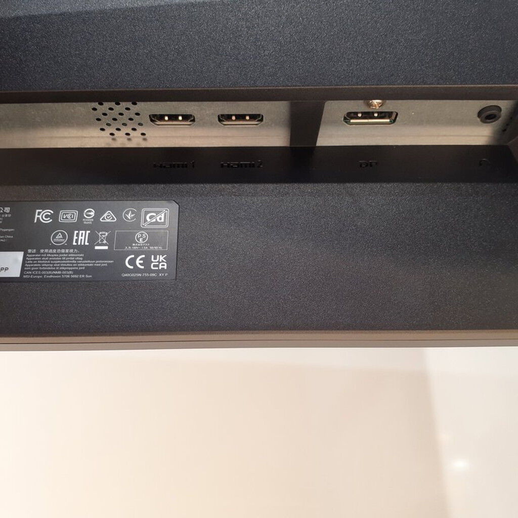 中古 MSI G253PF(24.5/IPS/FHD/380Hz/1msGTG) 4700000881 （361544