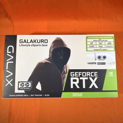 【なんば店】中古  玄人志向 GK-RTX3050-E6GB/WHITE/LP (RTX3050 6GB) 166371 