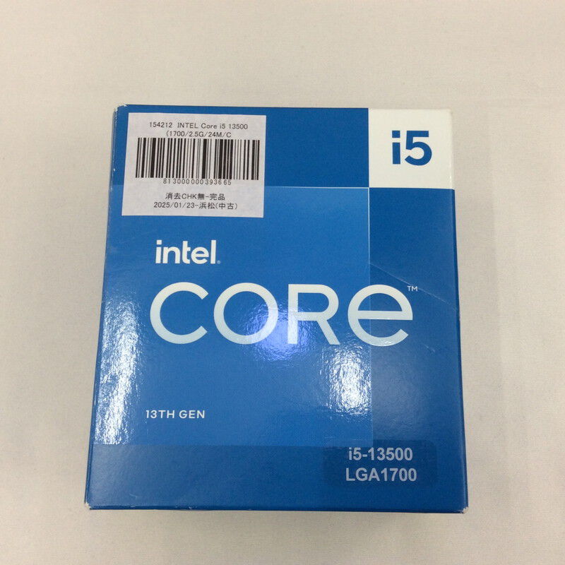 中古 INTEL Core i5 13500 (1700/2.5G/24M/C14/T20) 154212