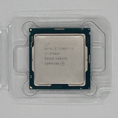 【八王子店】中古  INTEL Core i7 9700KF (1151/3.60GHz/12M/C8/T8) 139476 