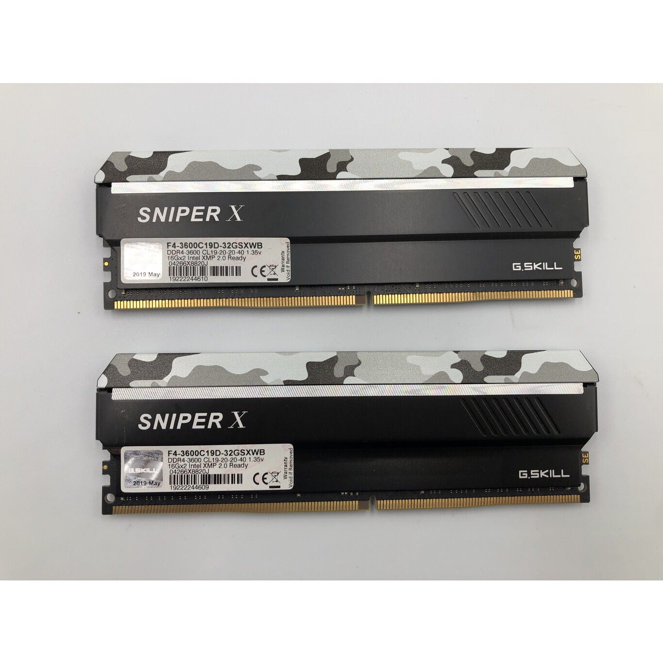 中古 GSK F4-3600C19D-32GSXWB (DDR4 PC4-28800 16GB 2枚組