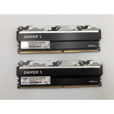 【水戸赤塚店】中古  GSK F4-3600C19D-32GSXWB (DDR4 PC4-28800 16GB 2枚組) 4680003585 