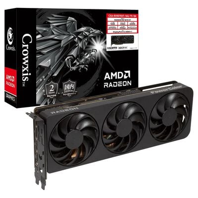 Crowxis  CXA-RX9070XT-16G/TF/BK (Radeon RX 9070 XT 16GB) 