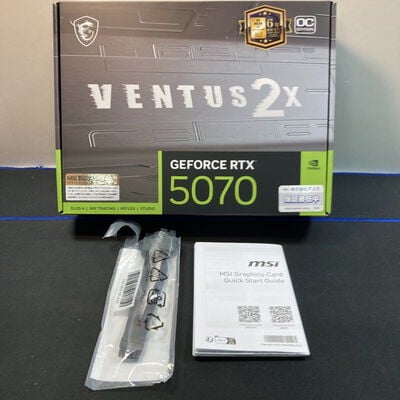 【大宮店】中古  GeForce RTX 5070 12G VENTUS 2X OC 1250007013 