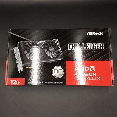 【秋葉原本店】中古  ASRock RX7700XT CL 12GO RX7700XT Challenger OC (RX7700XT 12G) 162739 