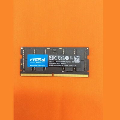 【なんば店】中古  Crucial CT32G56C46S5.M16D1(SO DDR5 PC5-44800 32G) 1460026033 