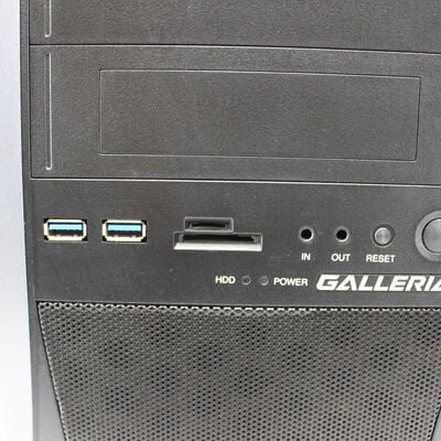 【通販センター】中古  THIRDWAVE GALLERIA KT(Intel Core i7 8700K/16GB DDR4 (PC4)/SSD512GB/BD-RE/NVIDIA GeForce GTX 1070 Ti 8GB/W11H64 MAR) 193944 