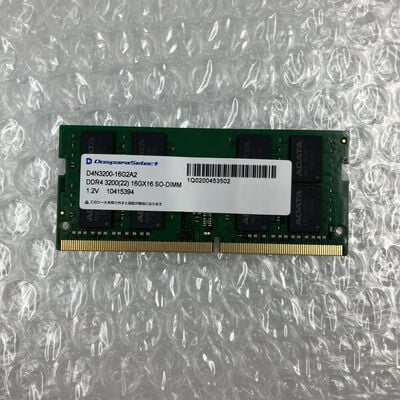 【秋葉原本店】中古  PC4-25600 16GB ノート用(DDR4-3200) 158772 