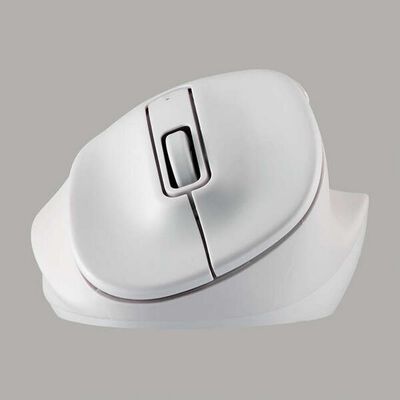 エレコム  M-XGM30DBSKWH (静音 2.4GHz無線マウス "EX-G"5ボタン Mサイズ ホワイト) 