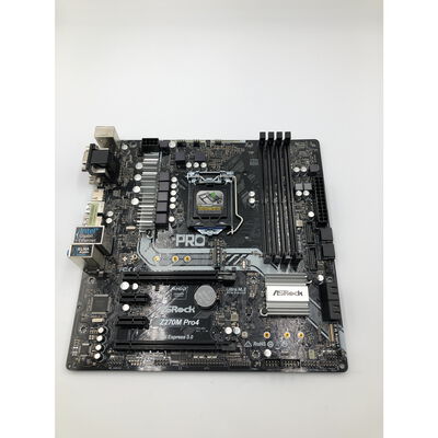 【水戸赤塚店】中古  ASRock Z270M Pro4 (Z270 1151 mATX DDR4) 133213 