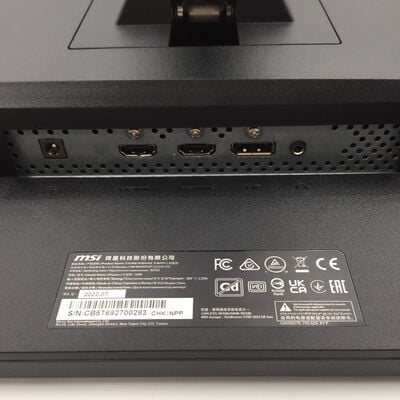 【神戸・三宮店】中古  MSI G2722 27インチワイドモニター（フルHD 1920x1080 170Hz） 3430006634 