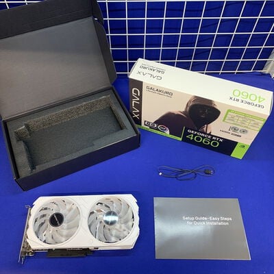 【横浜駅前店】中古  玄人志向 GK-RTX4060-E8GB/WHITE/DF (RTX4060 8GB) 158767 