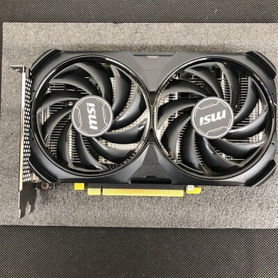 【長野稲里店】中古  MSI GeForce RTX 4060 VENTUS 2X BLACK 8G OC (RTX4060 8GB) 158792 