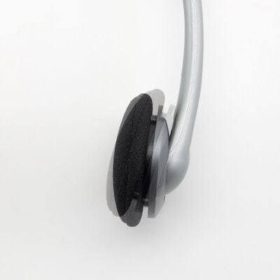 サンワサプライ  MM-HSUSB16SVN (USBヘッドセット シルバー) 