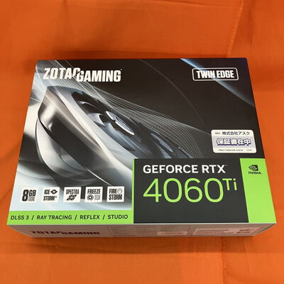 【なんば店】中古  ZOTAC ZT-D40610E-10M(RTX4060Ti 8G Twin Edge) 175557 