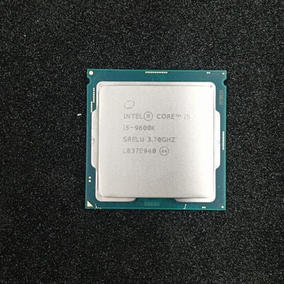【大須店】中古  INTEL Core i5-9600K (1151/3.70GHz/9M/C6/T6) 138480 