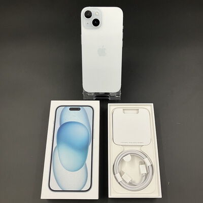 【大須店】中古  【国内版SIMフリー】Apple iPhone15 無印 256GB ブルー MTMR3J/A 161098 