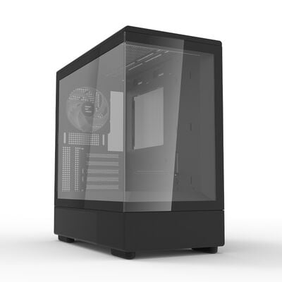 ZALMAN  P10 BLACK (MicroATX ガラス ブラック) 