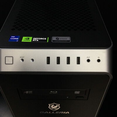 【座間相武台】中古  THIRDWAVE GALLERIA SK Ver.2(Intel Core i7 14700F/32GB/SSD1TB/BD-RE/NVIDIA GeForce RTX 4070 Ti 12GB/W11H64 MAR) 179614 
