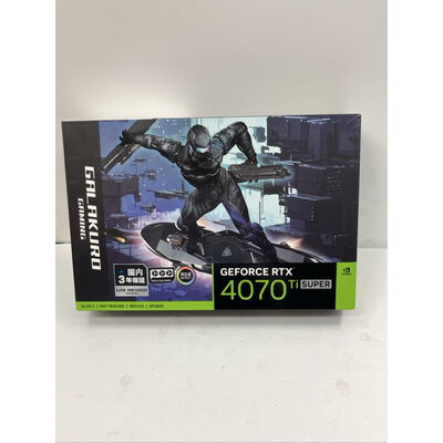 【仙台店】中古  玄人志向 GG-RTX4070TiSP-E16GB/EX/TP2 (RTX4070Ti SUPER 16GB) 3240008959 