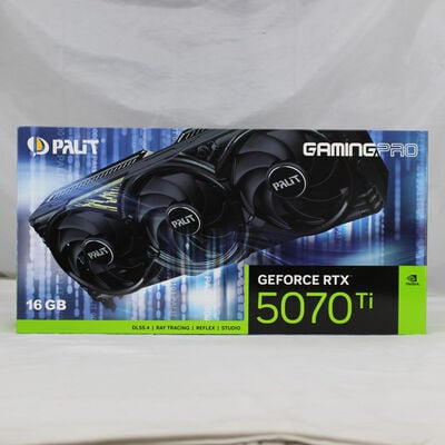 【通販センター】中古  Palit NE7507T019T2-GB2031Y(RTX5070Ti GamingPro V1 3480034083 
