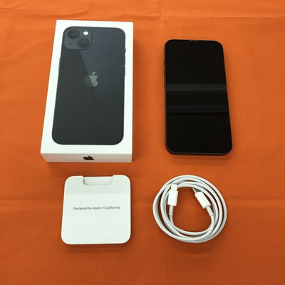 【なんば店】中古  【国内版SIMフリー】Apple iPhone13 6.1インチ 128GB (ミッドナイト) MLNC3J/A 147335 