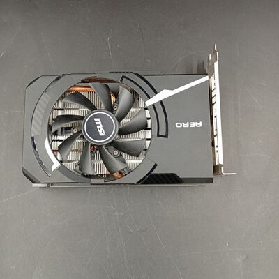 【大須店】中古  MSI GeForce GTX 1650 SUPER AERO ITX OC（GTX1650SUPER 4GB） 3480036327 