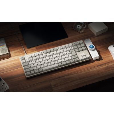 Keychron  Nape Pro NP-3 (ワイヤレストラックボールマウス ホワイト) 
