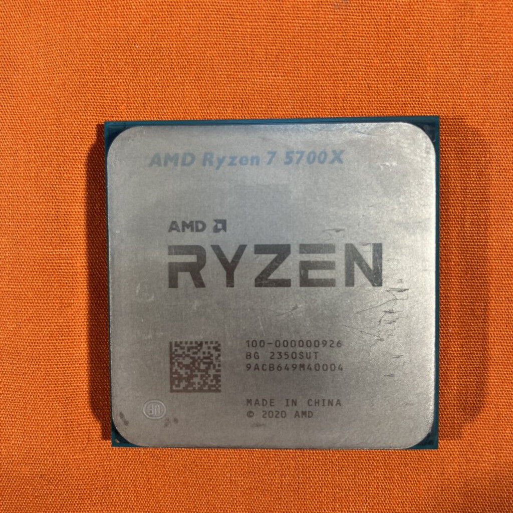 中古 AMD Ryzen 7 5700X (AM4/3.4GHz/36M/C8/T16/65W) 150182