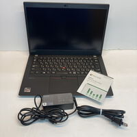 中古  LENOVO ThinkPad X13 (AMD Ryzen 5 Pro 4650U 2.10GHz/32GB/SSD256GB/-/オンボード/13.3/1920x1080/Wi-Fi/WEBCAM/W11P/Microsoft Office Home and Business 2024) 184183 