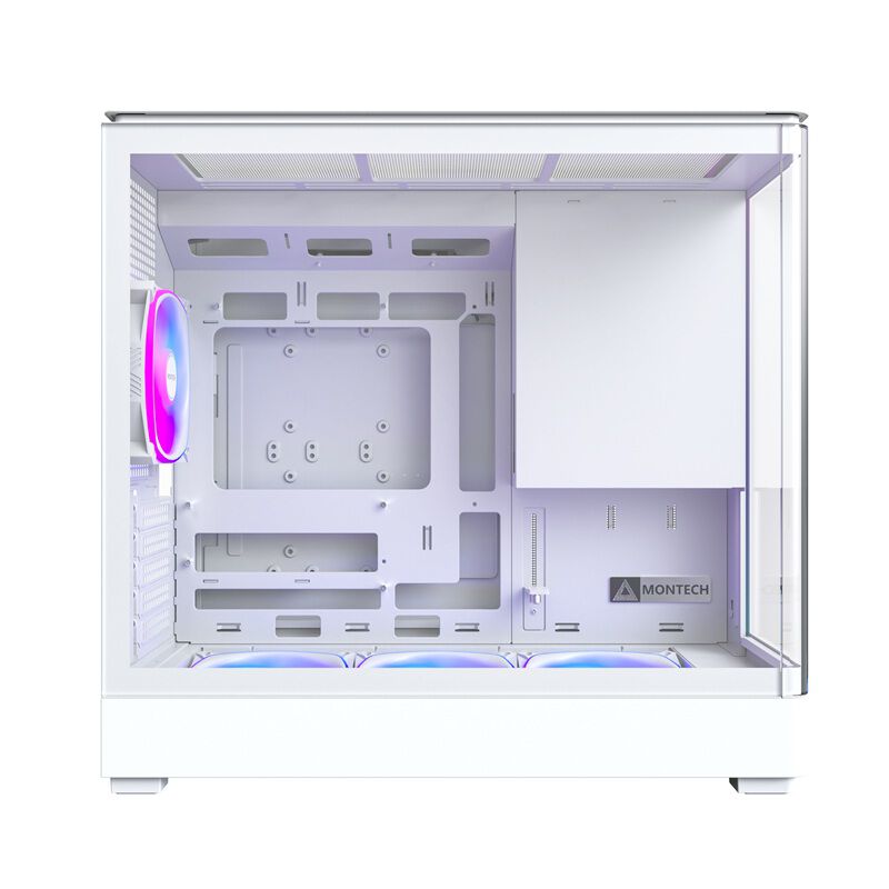 MONTECH KING 15 PRO White (MicroATX ガラス ホワイト) ｜ パソコン
