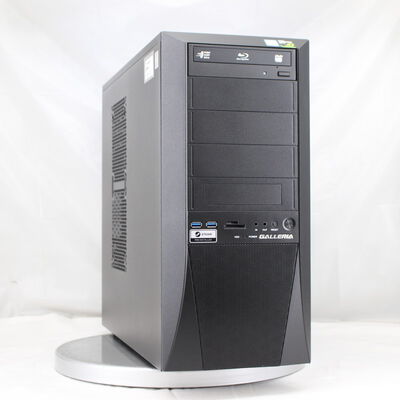 中古  THIRDWAVE GALLERIA KT(Intel Core i7 9700F/16GB/SSD500GB/BD-RE/NVIDIA GeForce GTX 1660 Ti 6GB/W11H64 MAR) 178593 