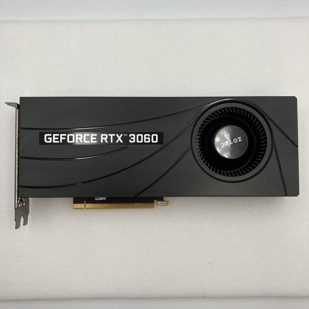 中古 ZOTAC GeForce RTX 3060 12GB GDDR6(ZT-A30600A-10B) 3290007269