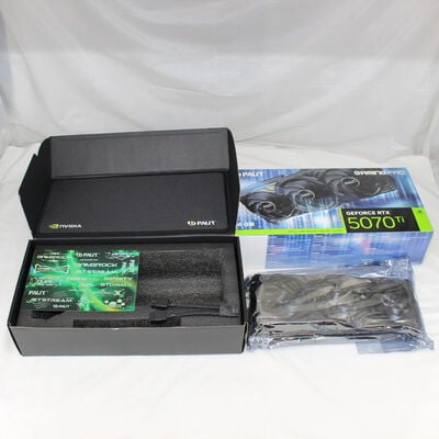 中古  Palit NE7507T019T2-GB2031Y(RTX5070Ti GamingPro V1 16GB) 3480033863 