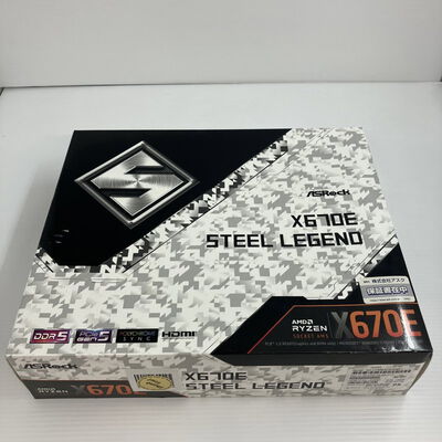 【秋葉原本店】中古  ASRock X670E Steel Legend (X670E AM5 ATX DDR5) 152469 
