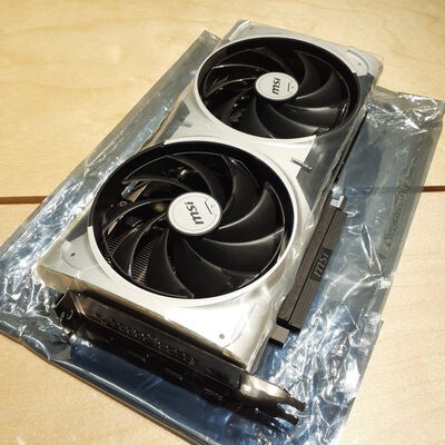 【鹿児島店】中古  MSI GeForce RTX 5070 12G VENTUS 2X OC (RTX5070 12G) 4700000975 