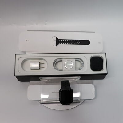 【札幌店】中古  Apple Watch Nike Series 5 44mm GPSモデル (アンスラサイト/ブラックNikeスポーツバンド) MX3W2J/A 141582 
