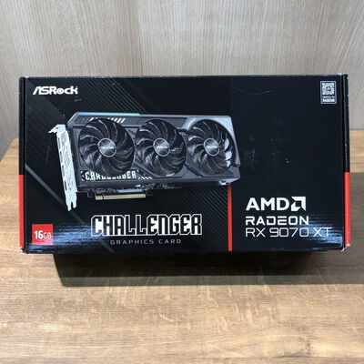 【姫路店】中古  ASRock RX9070XT CL 16G (RX9070XT Challenger 16GB) 188987 