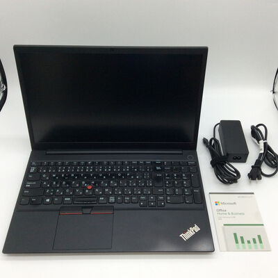【浜松店】中古  LENOVO E15 Gen2 MSO 指紋認証あり (Intel Core i5 1135G7 2.4GHz/8GB/SSD256GB/-/オンボード/15.6/1920x1080/GbE/Wi-Fi/WEBCAM/W11P/Microsoft Office Home and Business 2024) 188480 