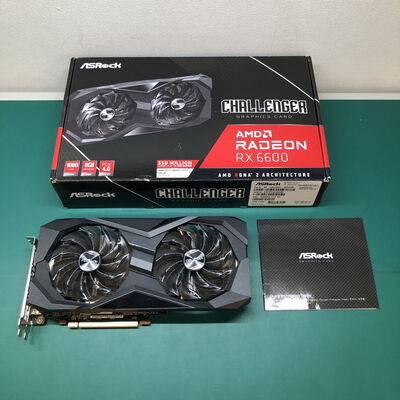 【津ラッツ店】中古  ASRock RX6600 CLD 8G(RX 6600 8GB) 147695 