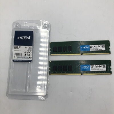 【盛岡都南店】中古  16GB 2枚組(合計32GB) PC4-25600/DDR4-3200 デスクトップ用 190913 