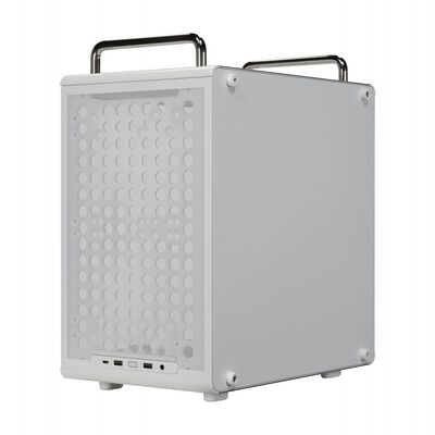 CoolerMaster  Qube 340 White Q340-WGNN-S00 (MicroATX ガラスパネル ホワイト) 