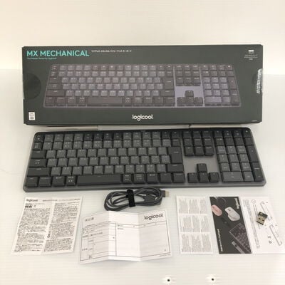 【徳島住吉店】中古  Logicool　MX MECHANICAL Tactile Quiet KX850FT 茶軸 [グラファイト] 5230000572 