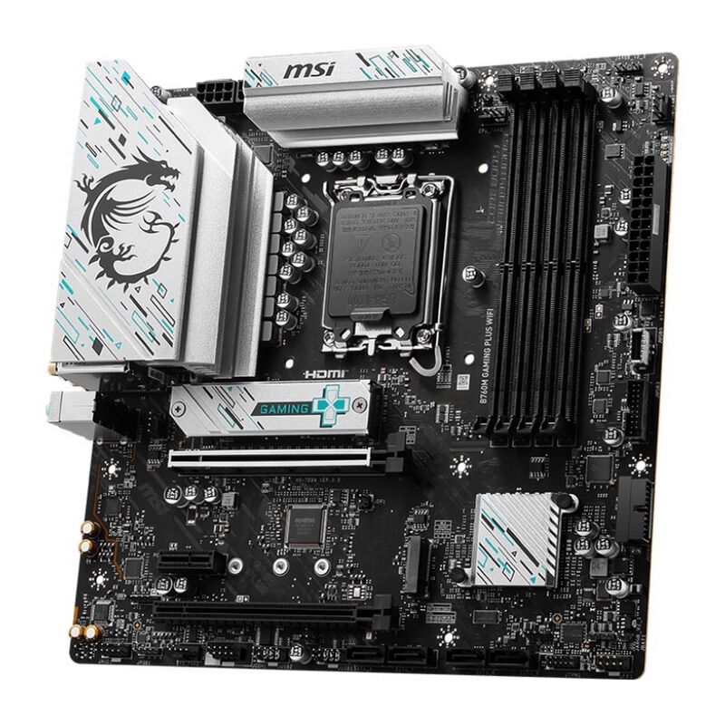 MSI　マザーボード［ATX］　B760 GAMING PLUS WIFI Amazon.com: MSI B760 Gaming Plus WiFi Gaming Motherboard