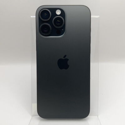【佐賀南部バイパス店】中古  【au版SIMフリー】Apple iPhone16 Pro Max 1TB ブラックチタニウム MYWQ3J/A 170375 