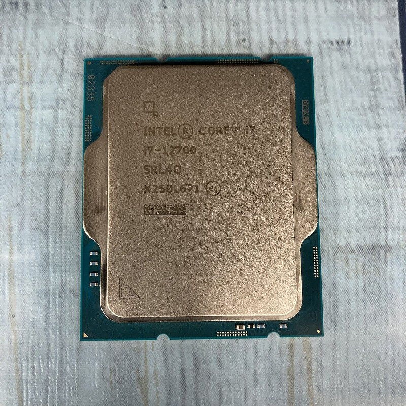 Intel Core i7-12700【中古】　　　a30 中古 INTEL Core i7 12700 (1700/2.1G/25M/C12/T20) 3320005458